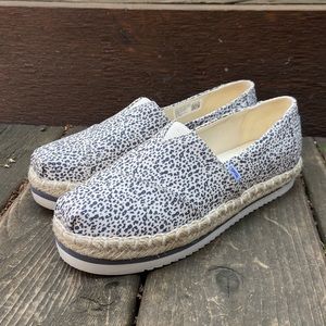 Brand NEW Toms Alpargata Rope Platform